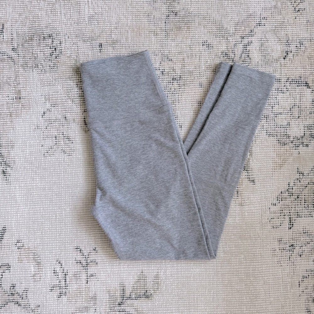 Beyond Yoga Spacedye Leggings in Heather Grey